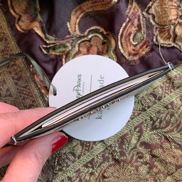 Authentic KATE SPADE LImited Edition leather dots Disney card case - Picture 3 of 8